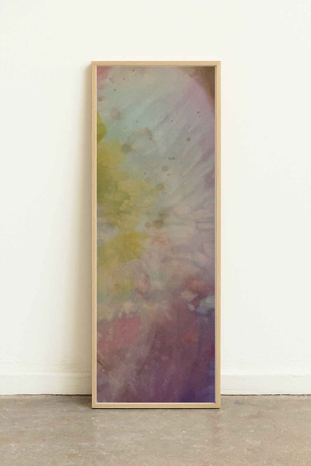 "I saw the air catch fire"