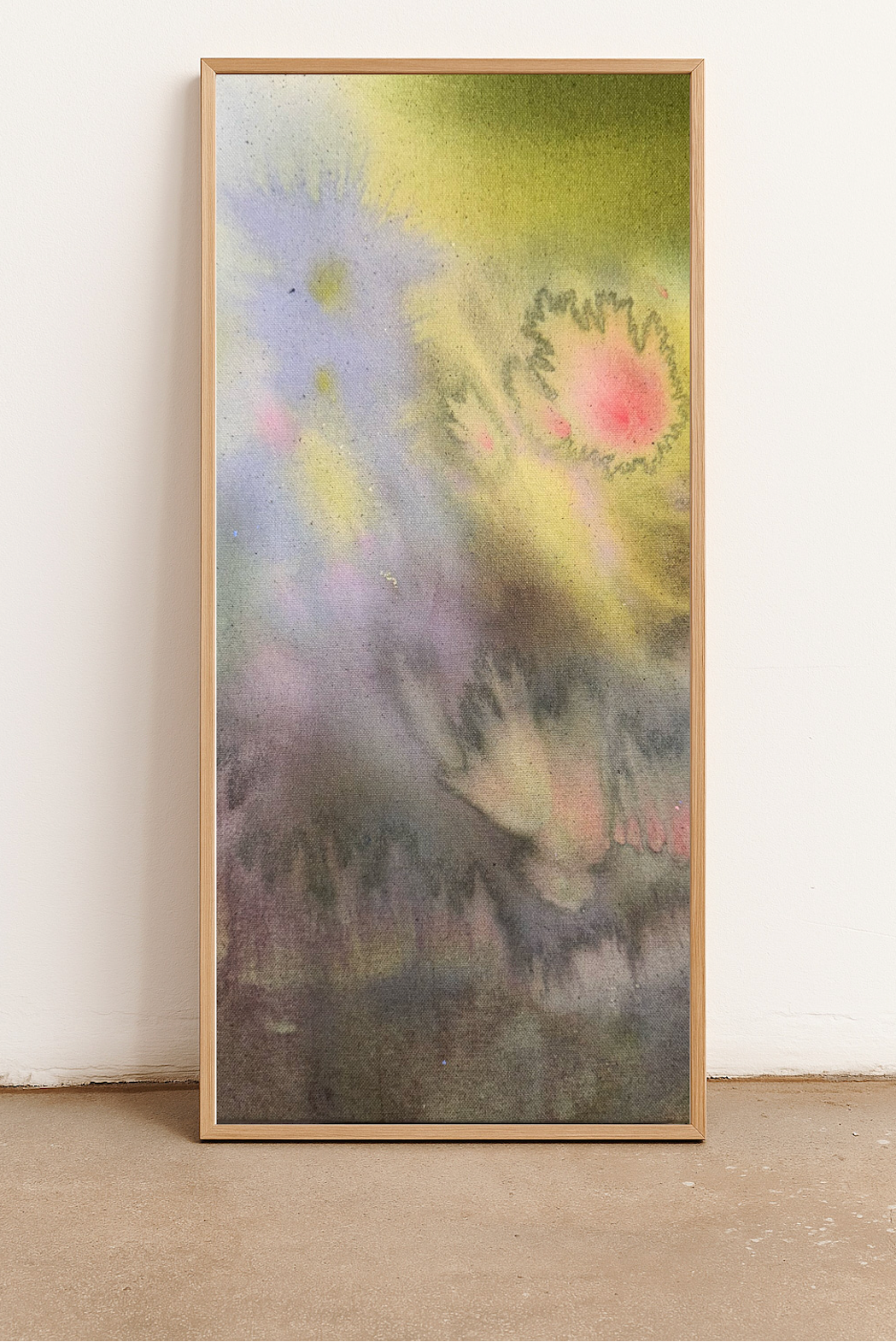 "let fall the flowers from your hair"