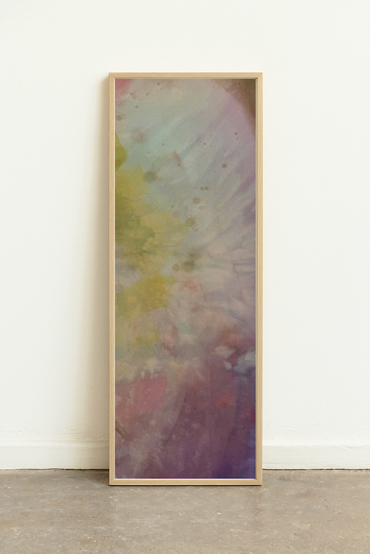 "I saw the air catch fire"