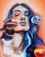 Load image into Gallery viewer, &quot;Vam&quot; Sacral Chakra Goddess
